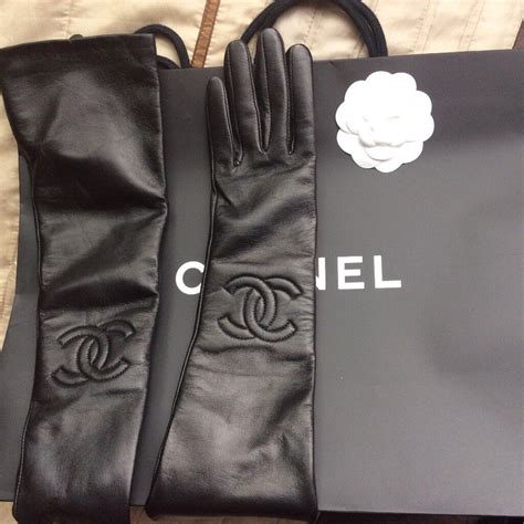 chanel leather gloves replica|chanel long leather gloves.